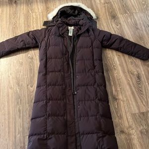 Vintage Long Goose Down L.L.Bean Goose Down Puffer Jacket